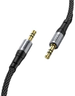 Hoco UPA26 Καλώδιο 3.5mm male - 3.5mm male Μαύρο 1m