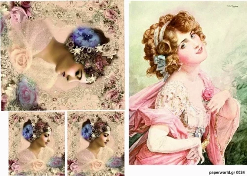 Χαρτί DECOUPAGE 0024