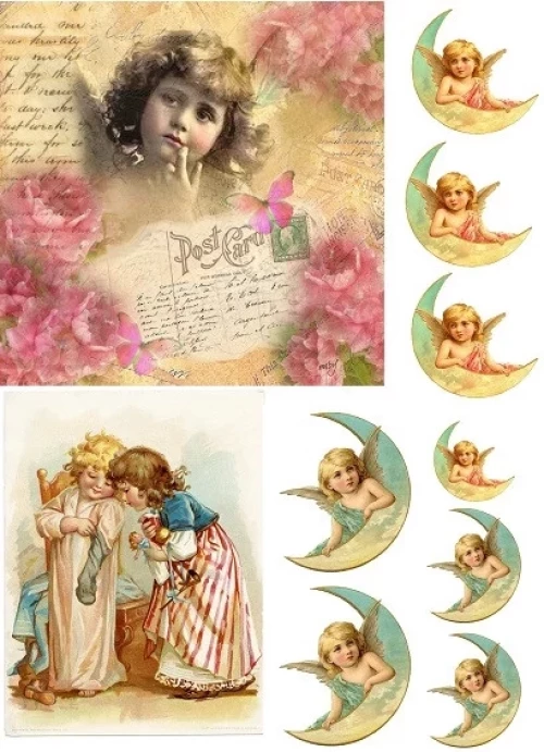 Χαρτί DECOUPAGE A3 PAPERWORLD 0062