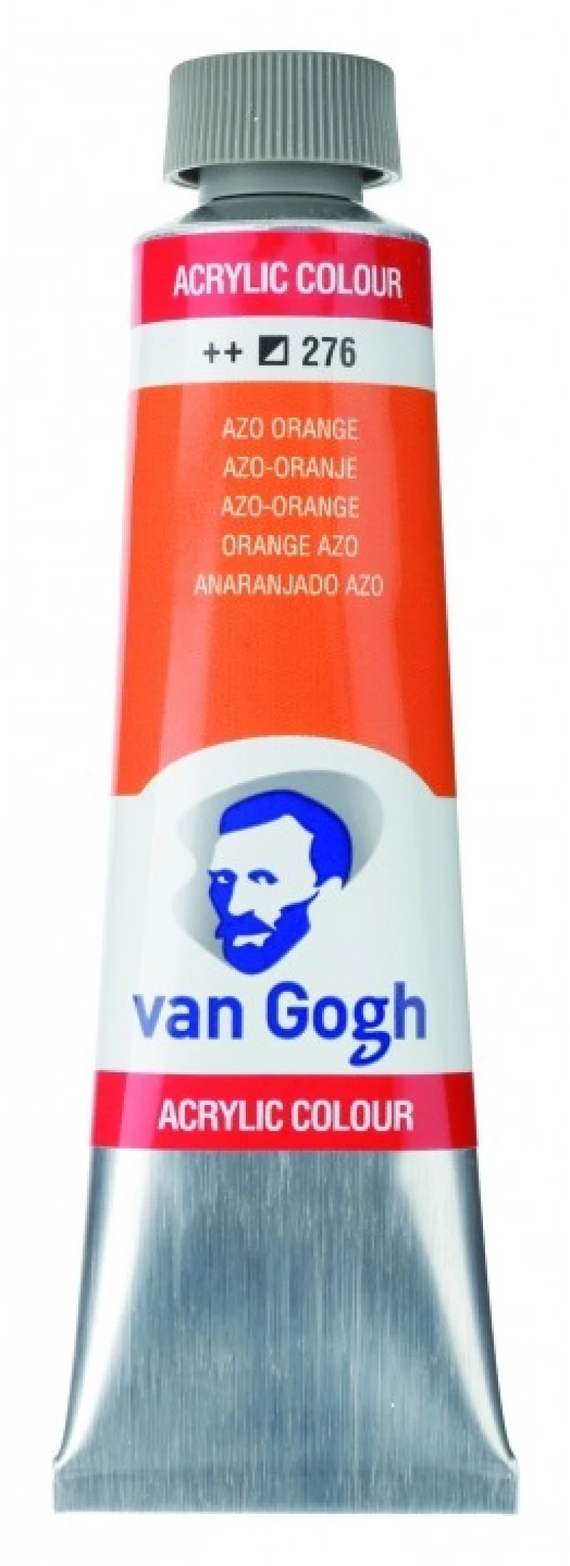 Ακρυλικό χρώμα ζωγραφικής VAN GOGH AZO ORANGE 276