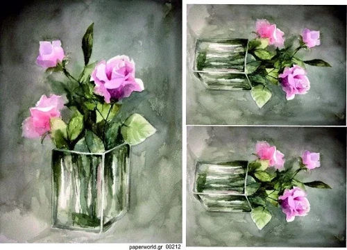 Χαρτί DECOUPAGE A3 PAPERWORLD 0212