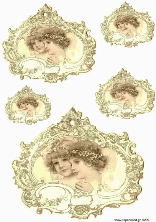 Χαρτί DECOUPAGE 0299
