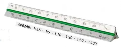 Κλιμακόμετρο αλουμινίου mini 10cm, 446240