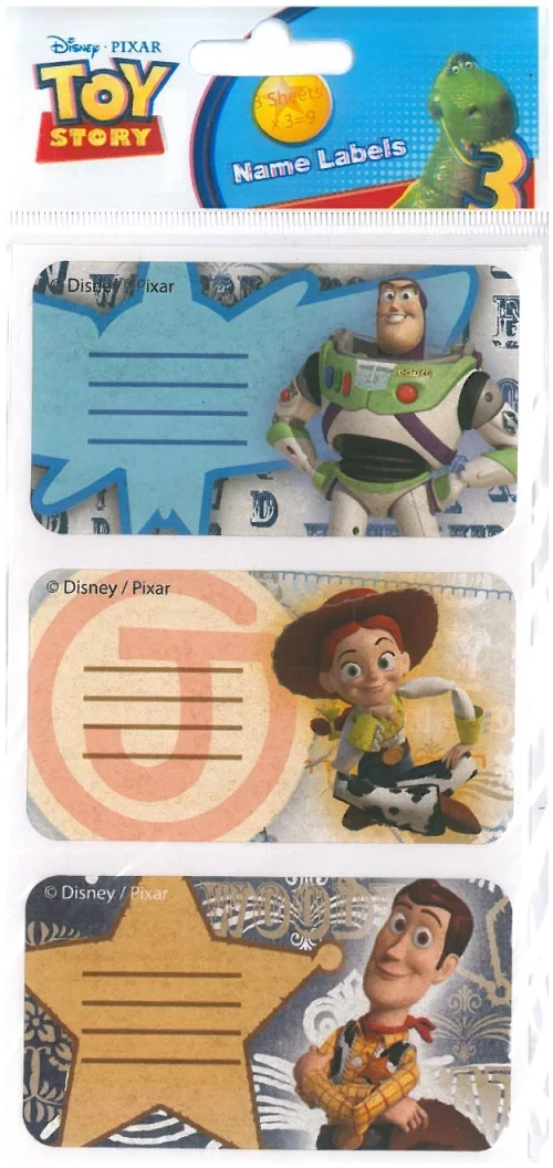 Ετικέτες σχολικές αυτοκόλλητες DISNEY TOY STORY