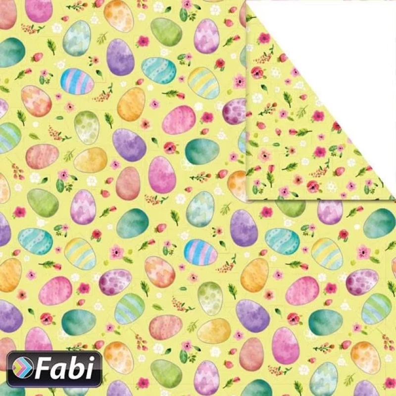 Χαρτόνι FABI 50x70 με πασχαλινά αυγά