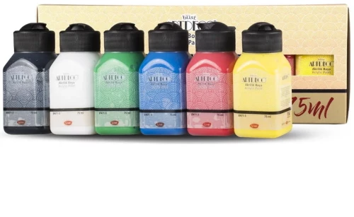 Ακρυλικά χρώματα ARTDECO Basic 6x75ml