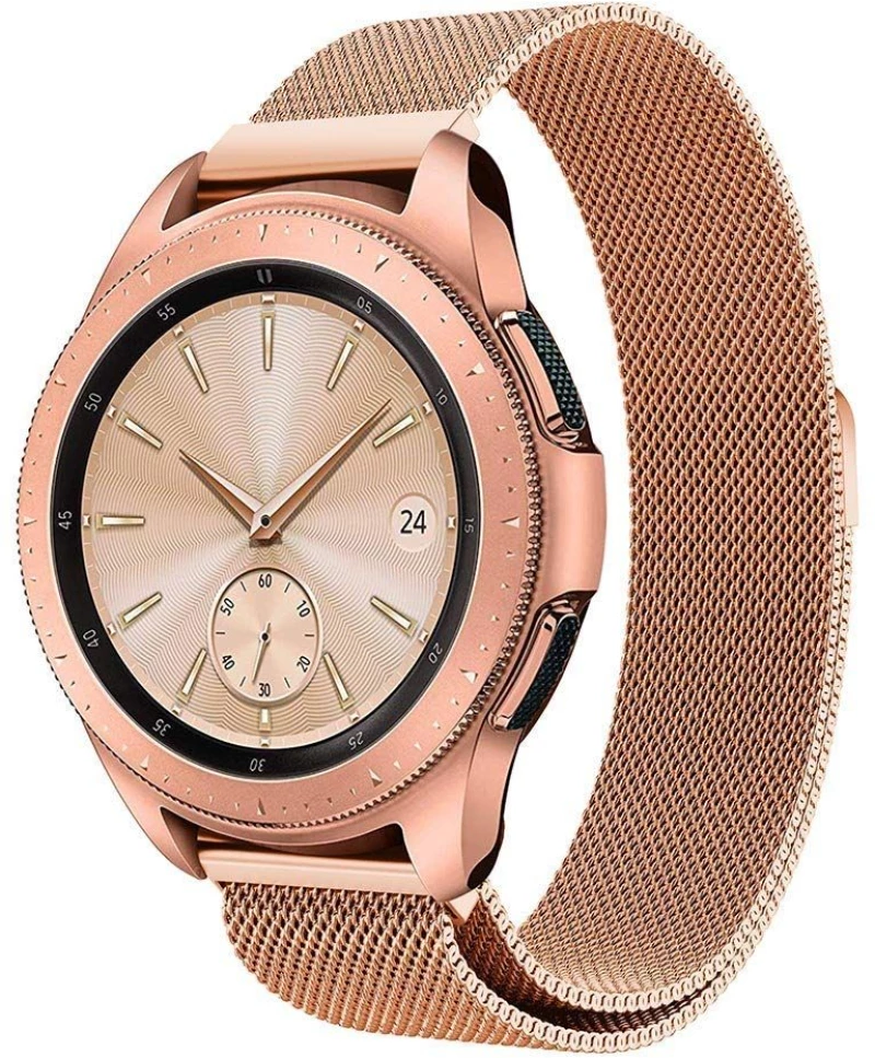 Tech-Protect Λουράκι Milaneseband  Samsung Galaxy Watch 42 mm (R810) Blush Gold