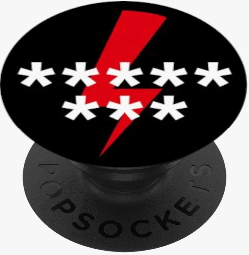 PopSockets® Holder Custom 8 Stars Black