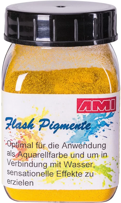 Χρώμα ακουαρέλας σε σκόνη FLASH PIGMENT YELLOW 40g