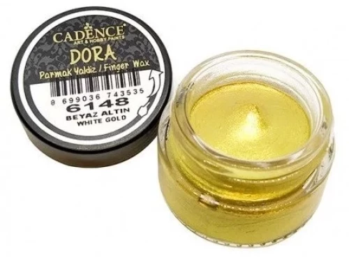 Δακτυλοπατίνα DORA FINGERWAX WHITE GOLD 6148