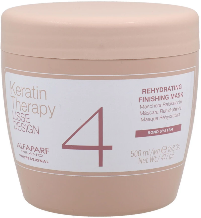 Alfaparf Milano Keratin Therapy Lisse Design Μάσκα Μαλλιών για Λάμψη