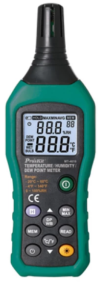 PROSKIT ψηφιακό θερμόμετρο & υγρασιόμετρο MT-4616, -20~60 °C, 0~100% RH