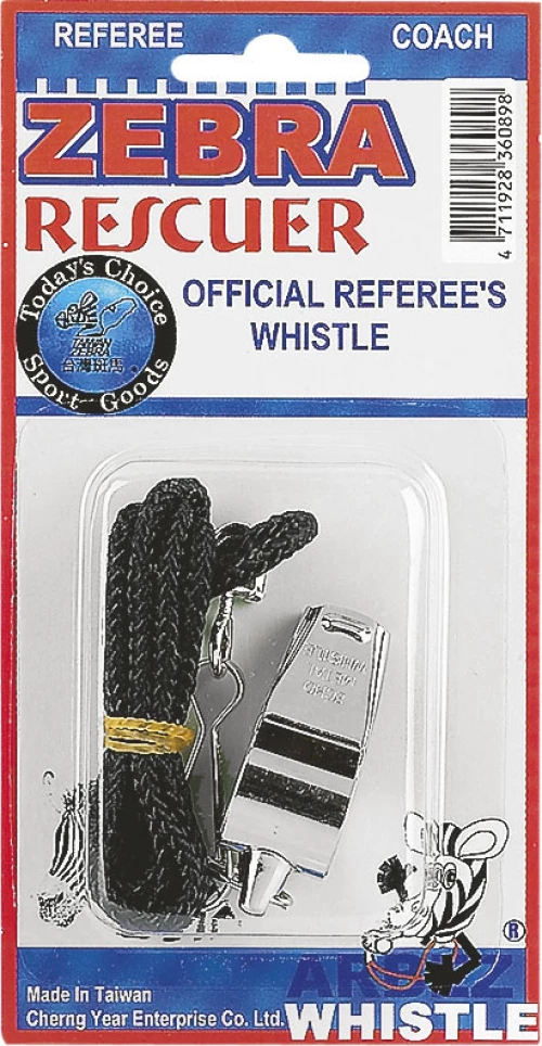 Amila Σφυριχτρα Μεταλλικη Με Κορδονι (41991)