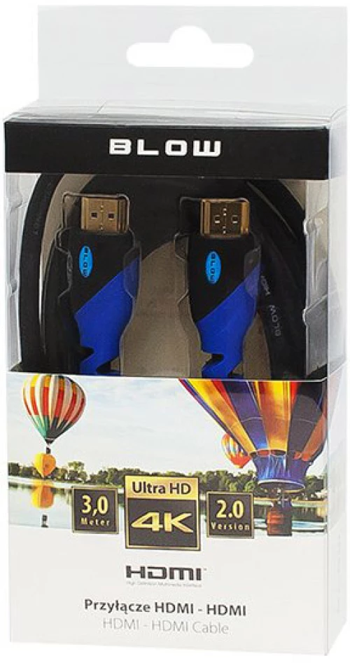BLOW DM-638 Καλώδιο HDMI - HDMI 3m