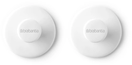Brabantia 1003486 Σετ 2 κρεμάστρες για πετσέτες ReNew White