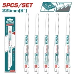TOTAL TRSB1111DF Λάμα σπαθοσέγας ξύλου με καρφιά 225mm 5ΤΕΜ