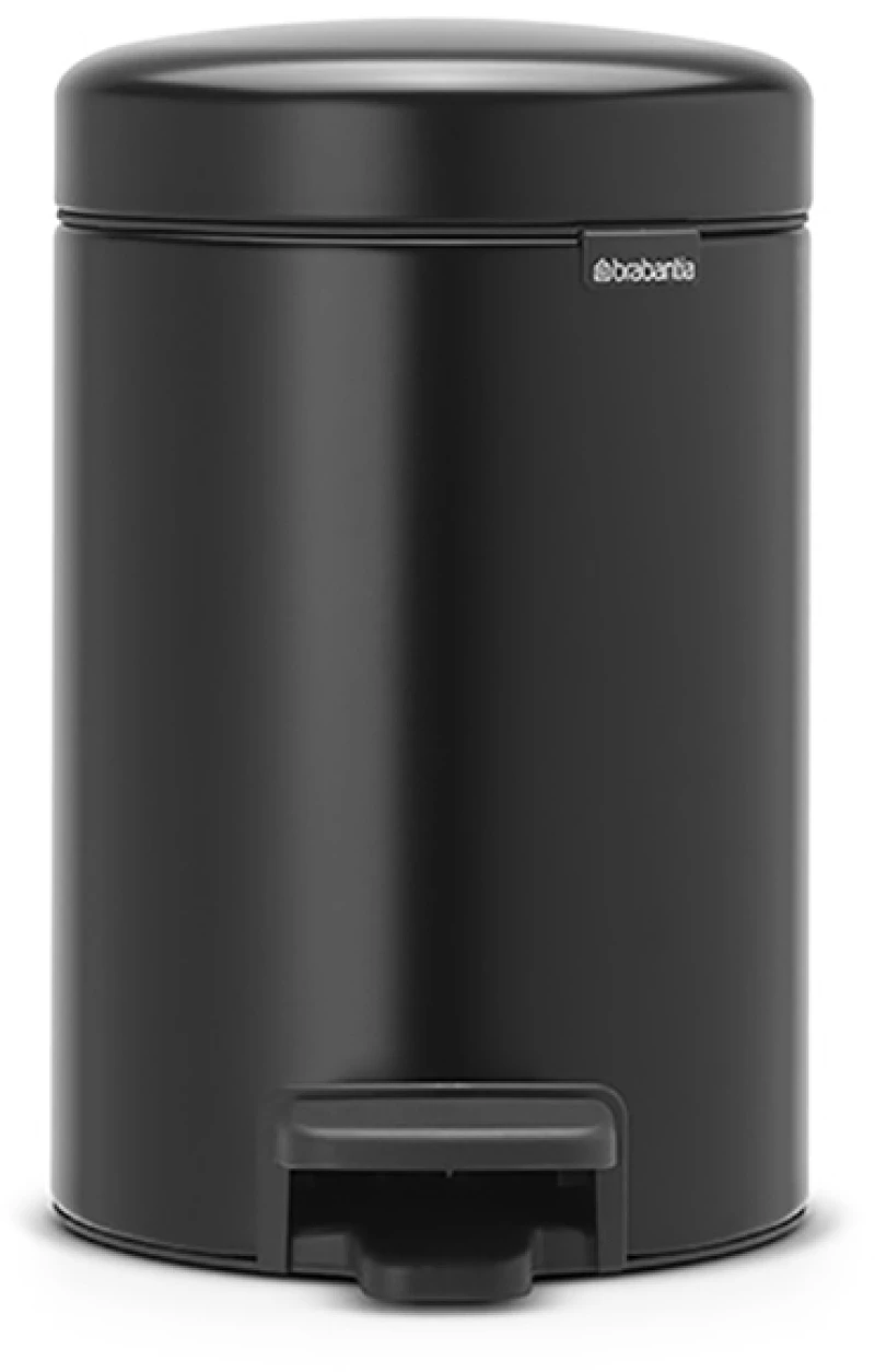 Brabantia 649001 Κάδος Απορριμμάτων 3L, Matt Black