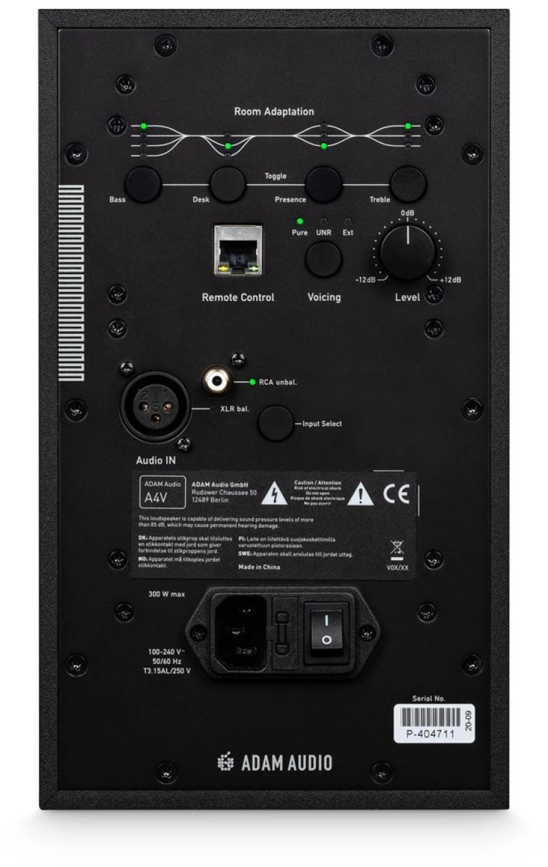 Adam A4V Black