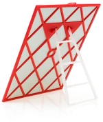 Καθρέφτης 18*24cm Κάδρο Κόκκινο