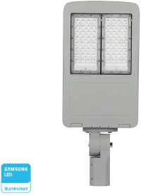 V-TAC Φωτιστικό δρόμου LED γκρι 120W Samsung chip 5700k (class ii, inventronics driver) SKU: 886