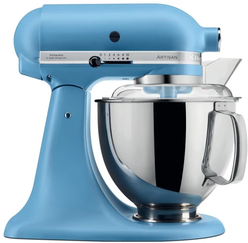Kitchenaid 5KSM175PSEVB Κουζινομηχανή 300W με Ανοξείδωτο Κάδο 4.8lt Vintage Blue