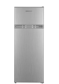 Heinner HF-H2206SE++ Ψυγείο Δίπορτο 206lt, E (Υ143xΠ54.5xΒ55.5cm) Silver