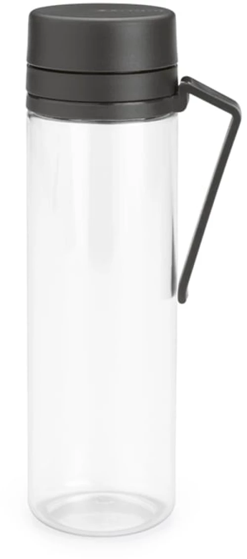 Brabantia 1006278 Μπουκάλι με σουρωτήρι Make&Take 500ml Dark Grey