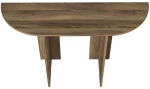 Κονσόλα Cortado Megapap χρώμα καρυδί 120x35x75εκ.