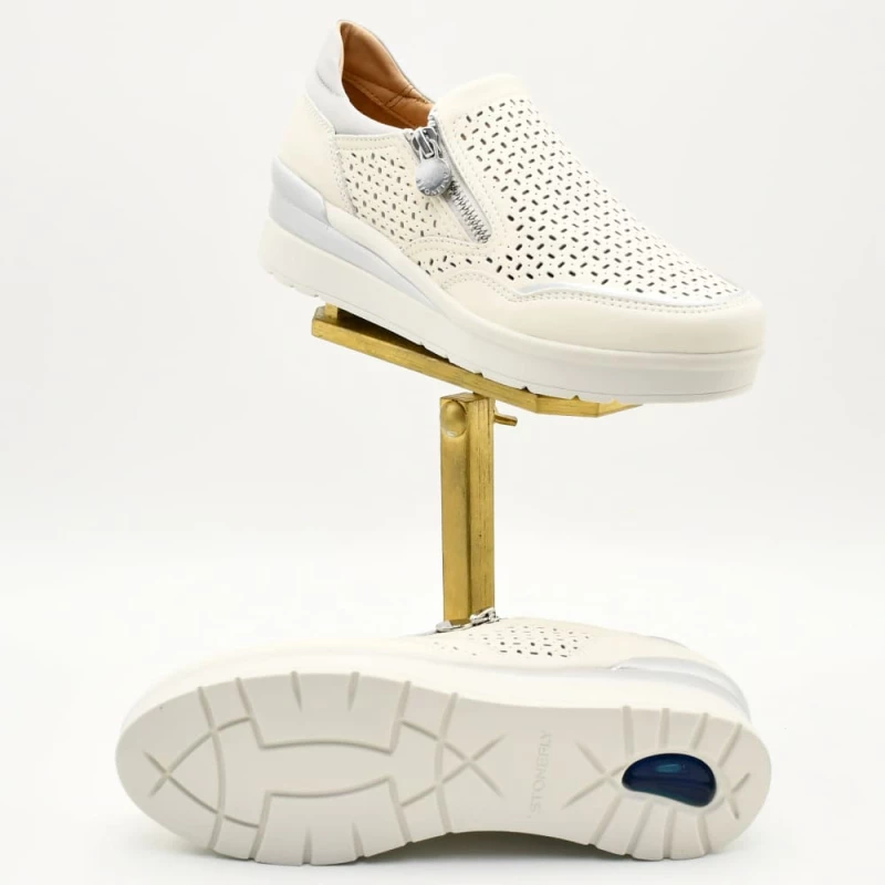 Sneakers Γυναικεία Cream 50 Laminated