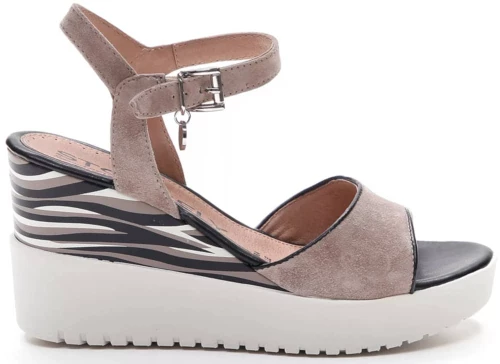 Πλατφόρμες Elly 11 taupe