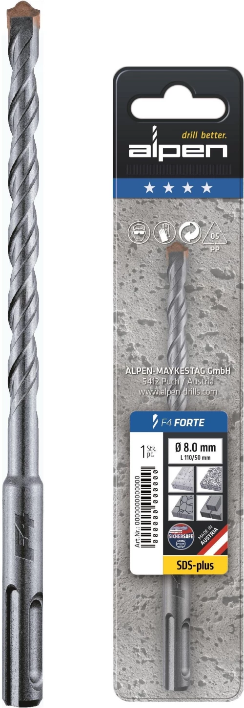 TPYΠANI SDS PLUS 210X5 / 827005001