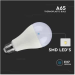 V-TAC Λαμπτήρας LED A65 E27 15W 230V 200° 1521lm IP20 Ψυχρό Λευκό 214455