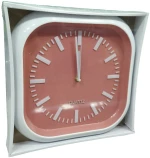 Ρολόι τοίχου - 737B - 141129 - Pink