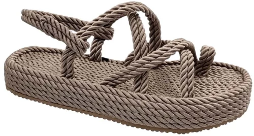 Twist 6464 Vison Γυναικεία Σανδάλια