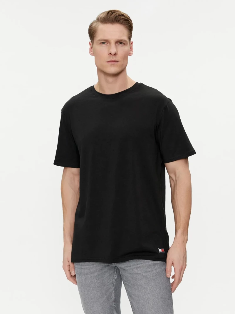Tommy Hilfiger - Ανδρικές Φανέλες Κοντομάνικες 2Pack UM0UM03157-0R9 Μαύρο
