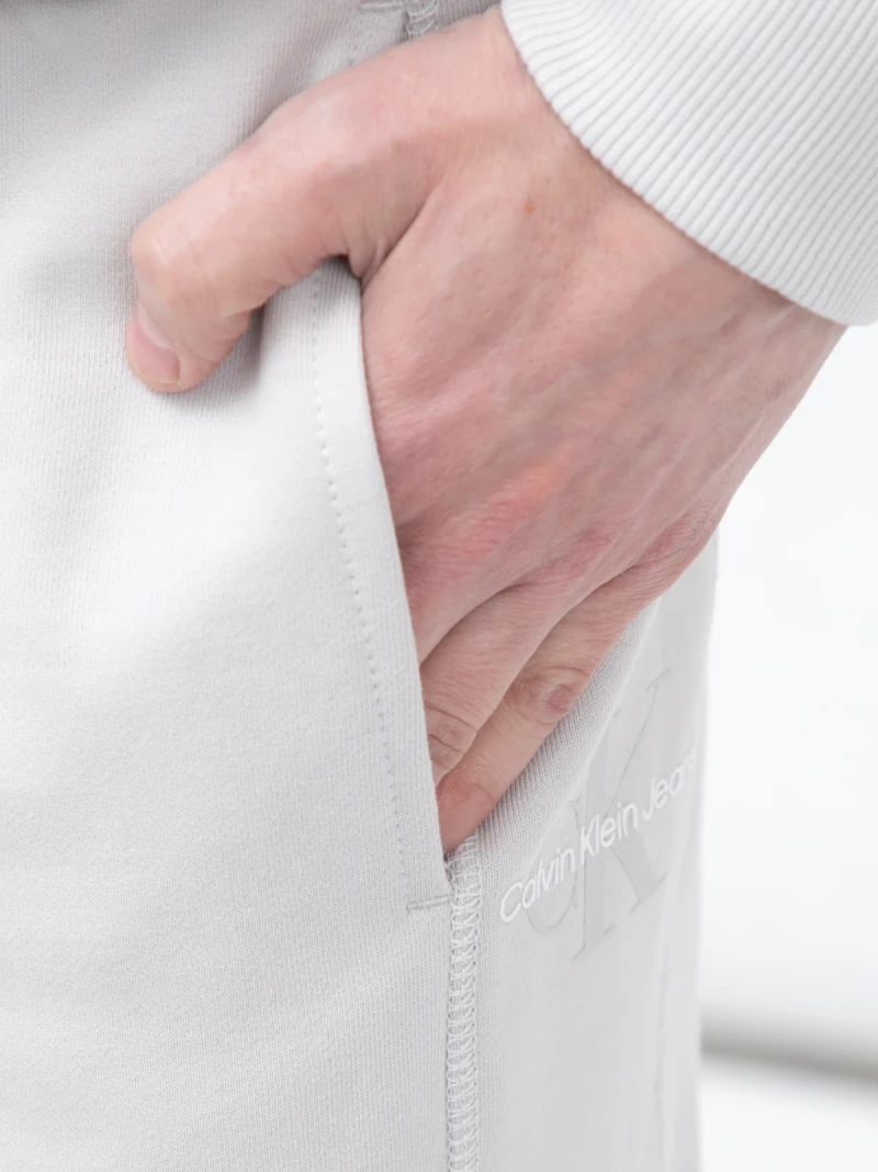 Calvin Klein - Παντελόνι Φόρμας με Λάστιχο J30J319931-P06 Γκρι