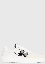 Calvin Klein - Cupsole Lth Ανδρικά Chunky Sneakers YM0YM00897-01T Λευκό
