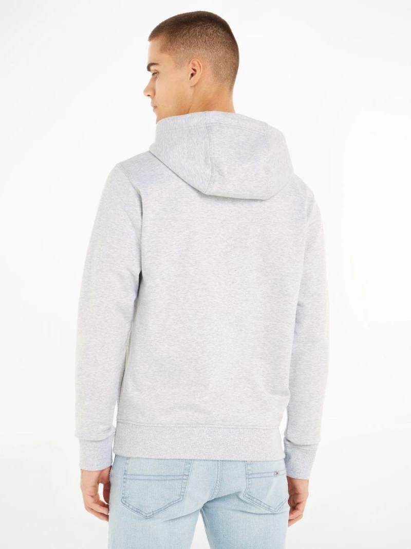Tommy Hilfiger - Ανδρικό Φούτερ με Κουκούλα DM0DM16365-PJ4 Γκρι