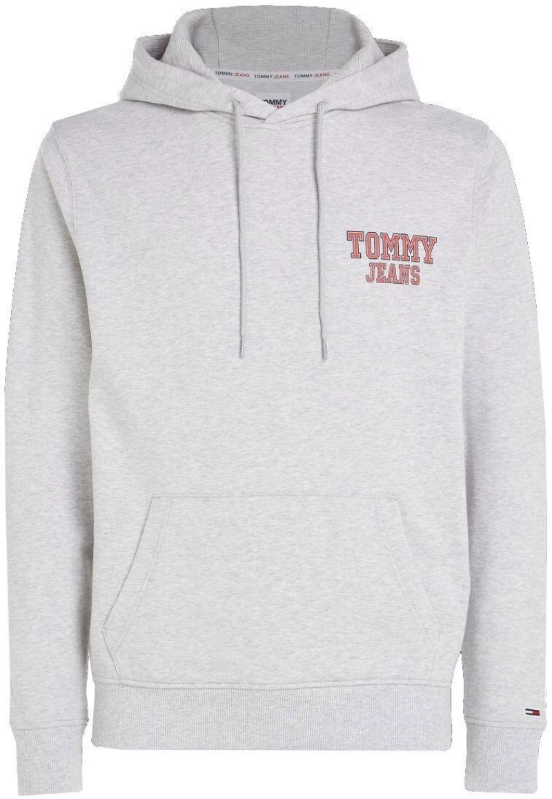 Tommy Hilfiger - Ανδρικό Φούτερ με Κουκούλα DM0DM16365-PJ4 Γκρι