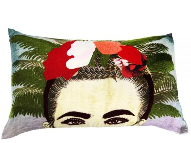 Διακοσμητικό μαξιλάρι με την Frida Kahlo 40x65 εκ