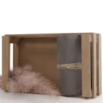 Madonna σετ σεντόνια μονόχρωμα υπέρδιπλα καφέ 230x260 εκ