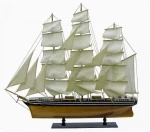Ιστιοφόρο καράβι ξύλινο διακοσμητικό 105x28x83 εκ