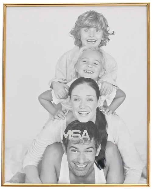 Inanna μεταλλική κορνίζα σε χρυσή απόχρωση για φωτογραφίες 20x25 εκ