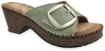Tatoo TB-6050 Menta Δερμάτινα Γυναικεία Mules - Τσόκαρα
