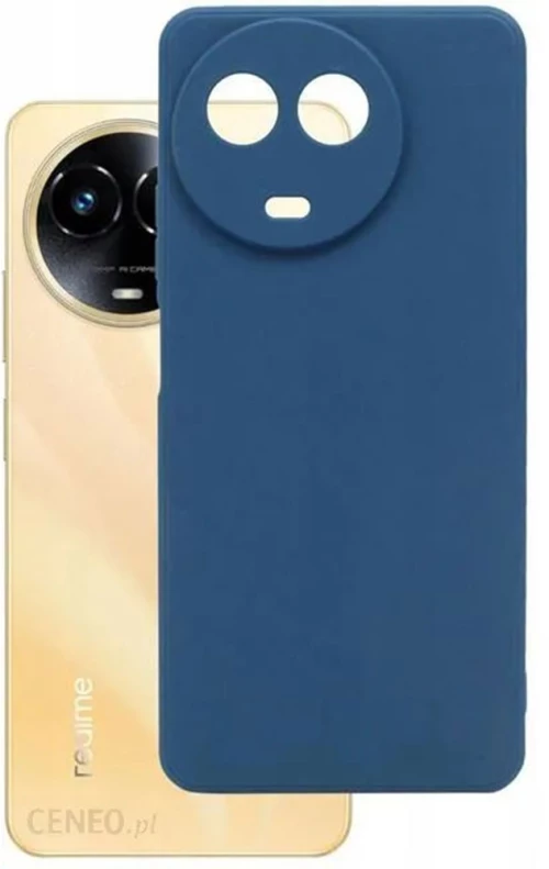 Techwave Matt case for Realme 11 5G navy blue
