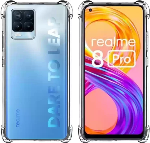 TechWave Armor Antishock case for Realme 8 / 8 Pro transparent