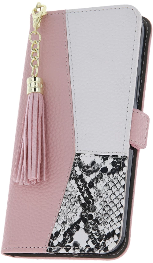 TechWave Chic case for iPhone 14 Pro pink / white / black