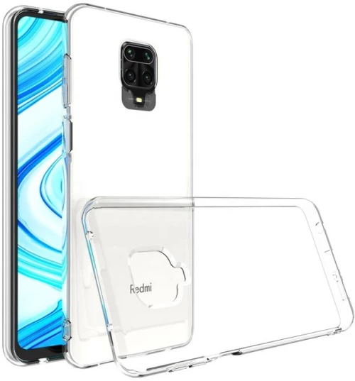 TechWave Ultra Slim 0,5mm back case for Xiaomi Redmi Note 9 Pro Max transparent