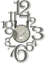 Arti e Mestieri μεταλλικό ρολόι τοίχου 54Χ40εκ. 3720C135
