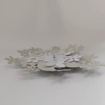 Arti e Mestieri Daisy μεταλλικό ρολόι τοίχου 45Χ45εκ.3510172
